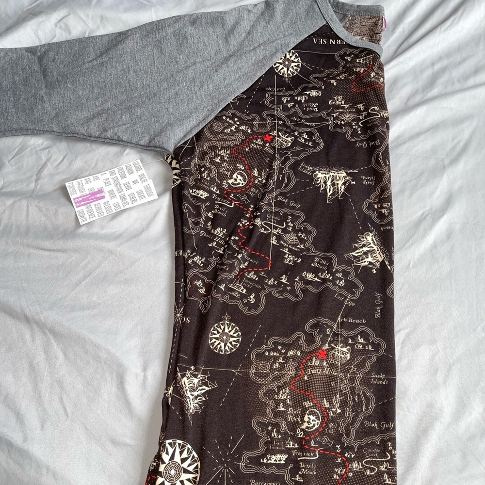 LulaRoe Randy treasure map - Picture 2 of 4